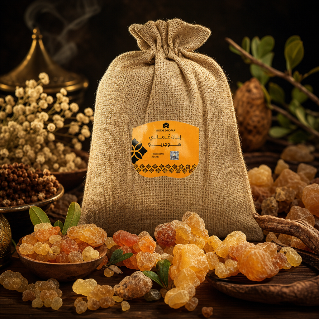 Premium Omani Frankincense Resin - Authentic Hojari Grade (2.2 lbs)