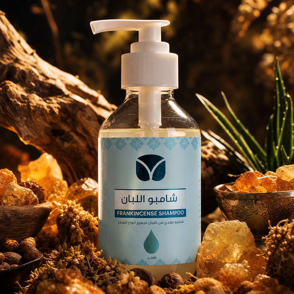 Authentic Frankincense Shampoo - Natural Hair Care (10 fl oz)