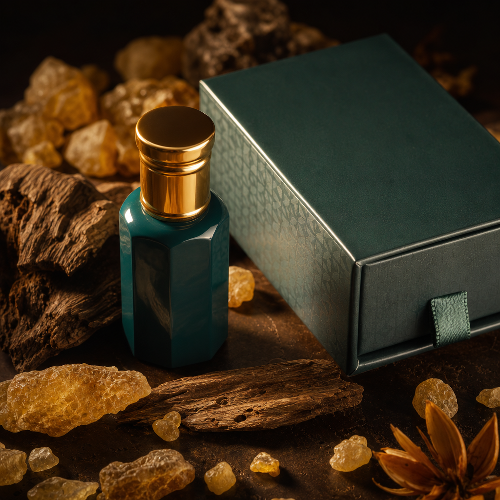 Premium Frankincense Musk Attar Oil - Authentic Arabian Perfume (Tola)