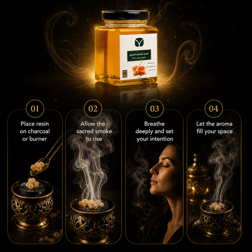 Authentic Arabian Gum Acacia Honey - Raw Unprocessed (140g)