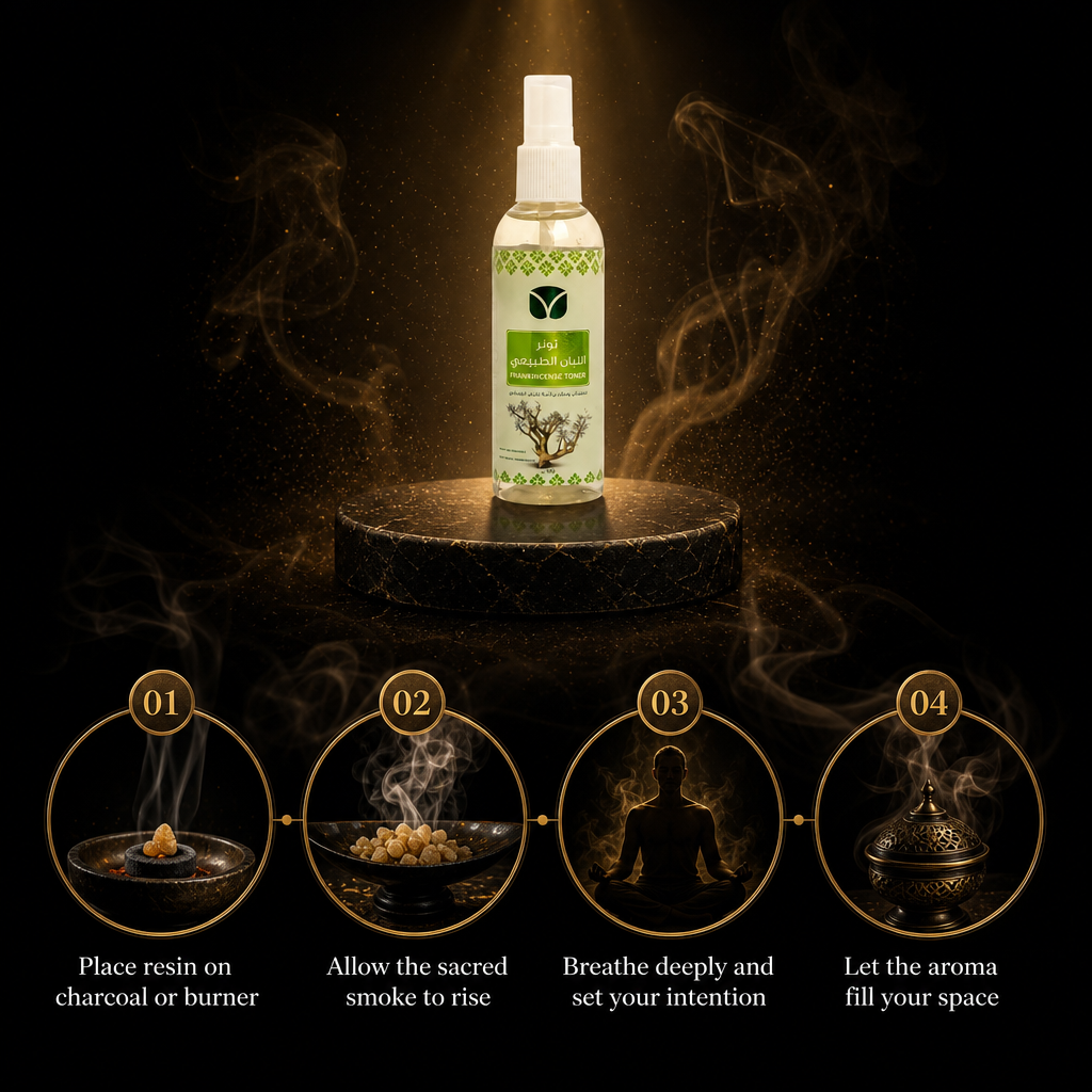 Frankincense Rose Toner - Authentic Middle Eastern Skincare