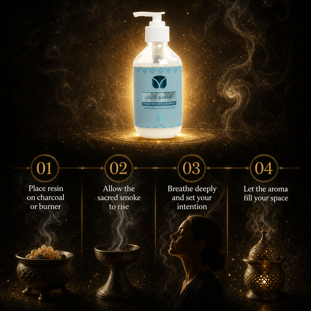 Authentic Frankincense Shampoo - Natural Hair Care (10 fl oz)