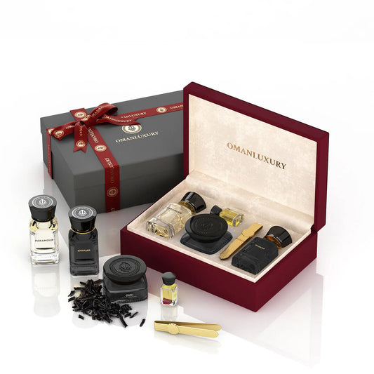 OMANLUXURY Agarwood Elegance – Royal Incense & Zafar