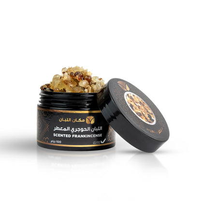 Premium Oud-Scented Frankincense Resin (100g) - Authentic Arabian Incense