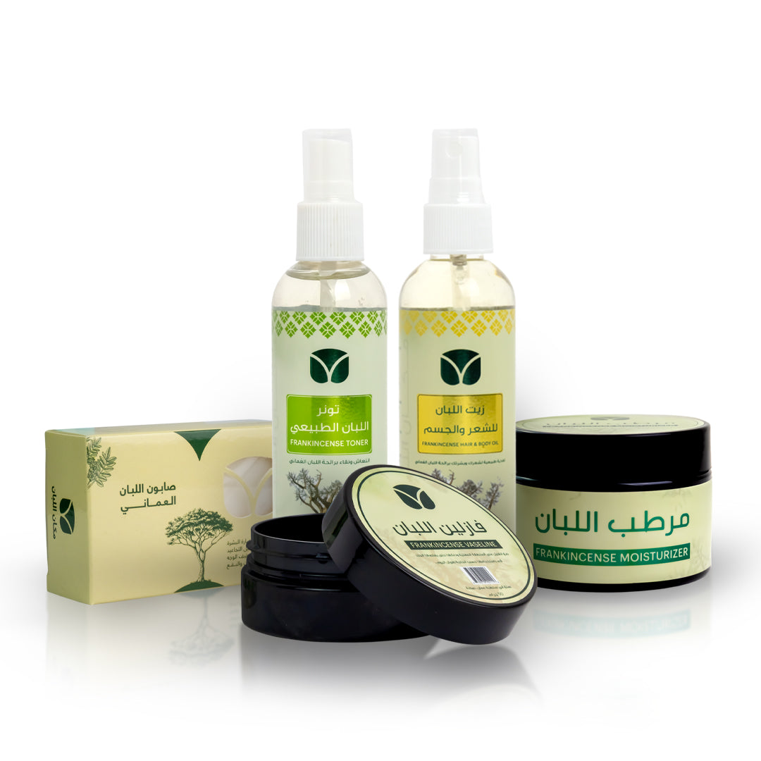 Ultimate Skincare Bundle: Moisturizer + Petroleum Jelly + Toner + Hair Oil + Natural Soap