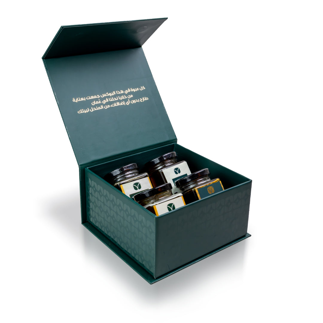 Omani Rare Honey Collection - Premium Raw Honey Gift Set