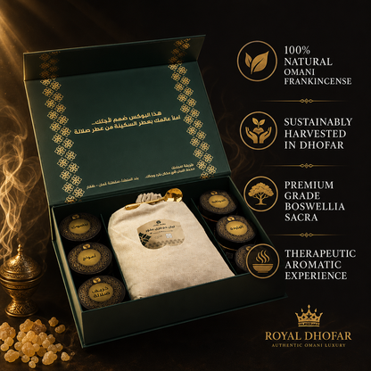 Premium Omani Frankincense Collection - Authentic Dhofar Boswellia