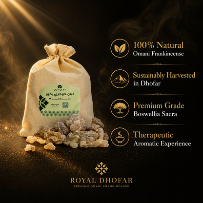 Premium Omani Hojari Frankincense Resin for Incense (8.8 oz / 250g)