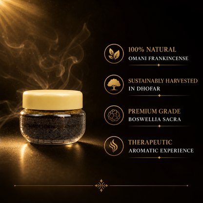 Authentic Omani Frankincense Sample - Hojari Grade from Dhofar