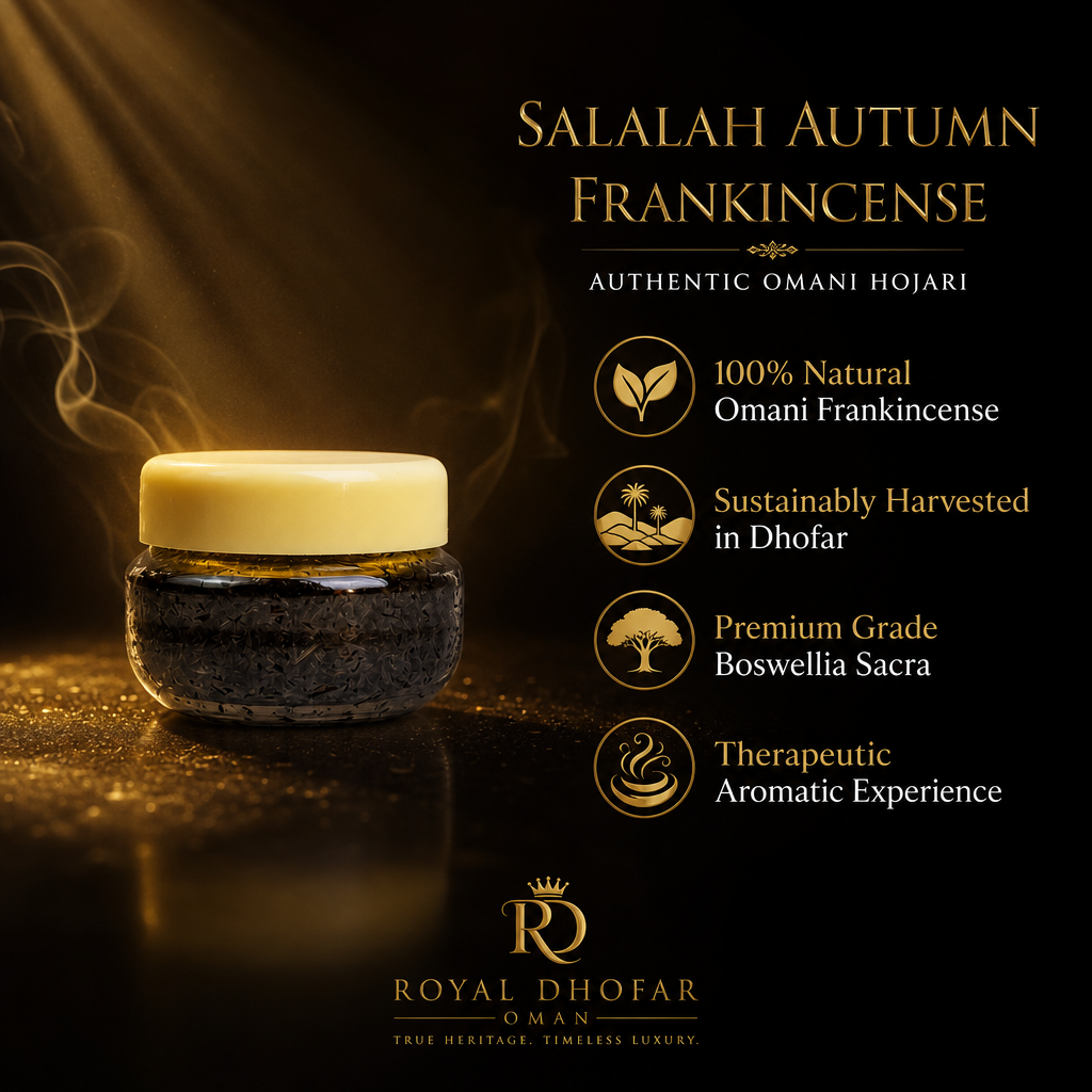 Salalah Autumn Frankincense Incense Sample - Authentic Omani Hojari