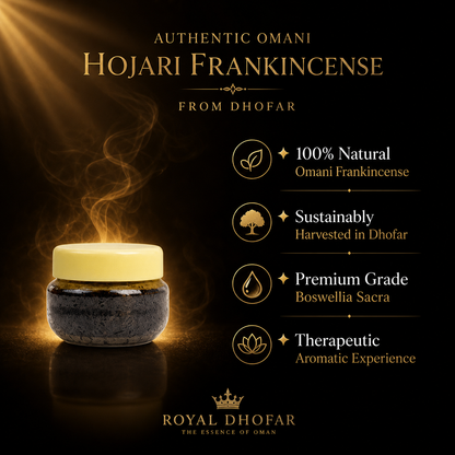 Authentic Omani Hojari Frankincense Resin from Dhofar