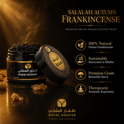 Salalah Autumn Frankincense - Premium Omani Hojari Incense Resin