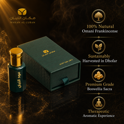 Premium Frankincense Oud Oil (Tola) - Authentic Middle Eastern Perfume Oil