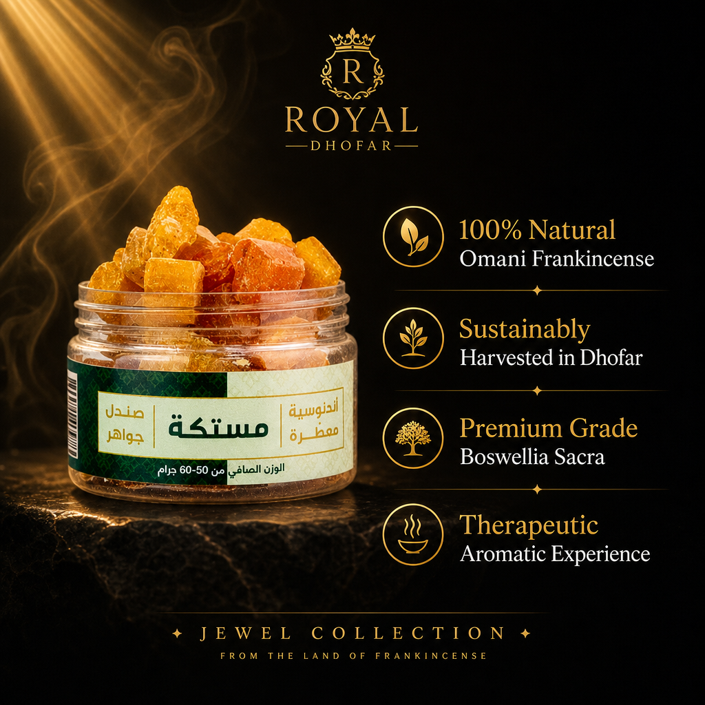 Premium Indonesian Sandalwood Mastic Resin - Jewel Collection