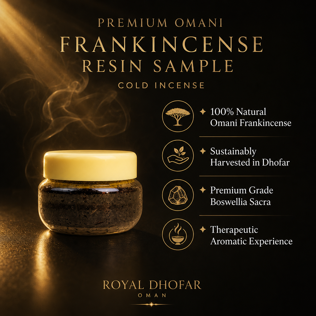 Premium Omani Frankincense Resin Sample - Cold Incense