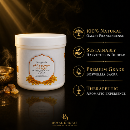Omani Frankincense Brightening & Exfoliating Body Cream