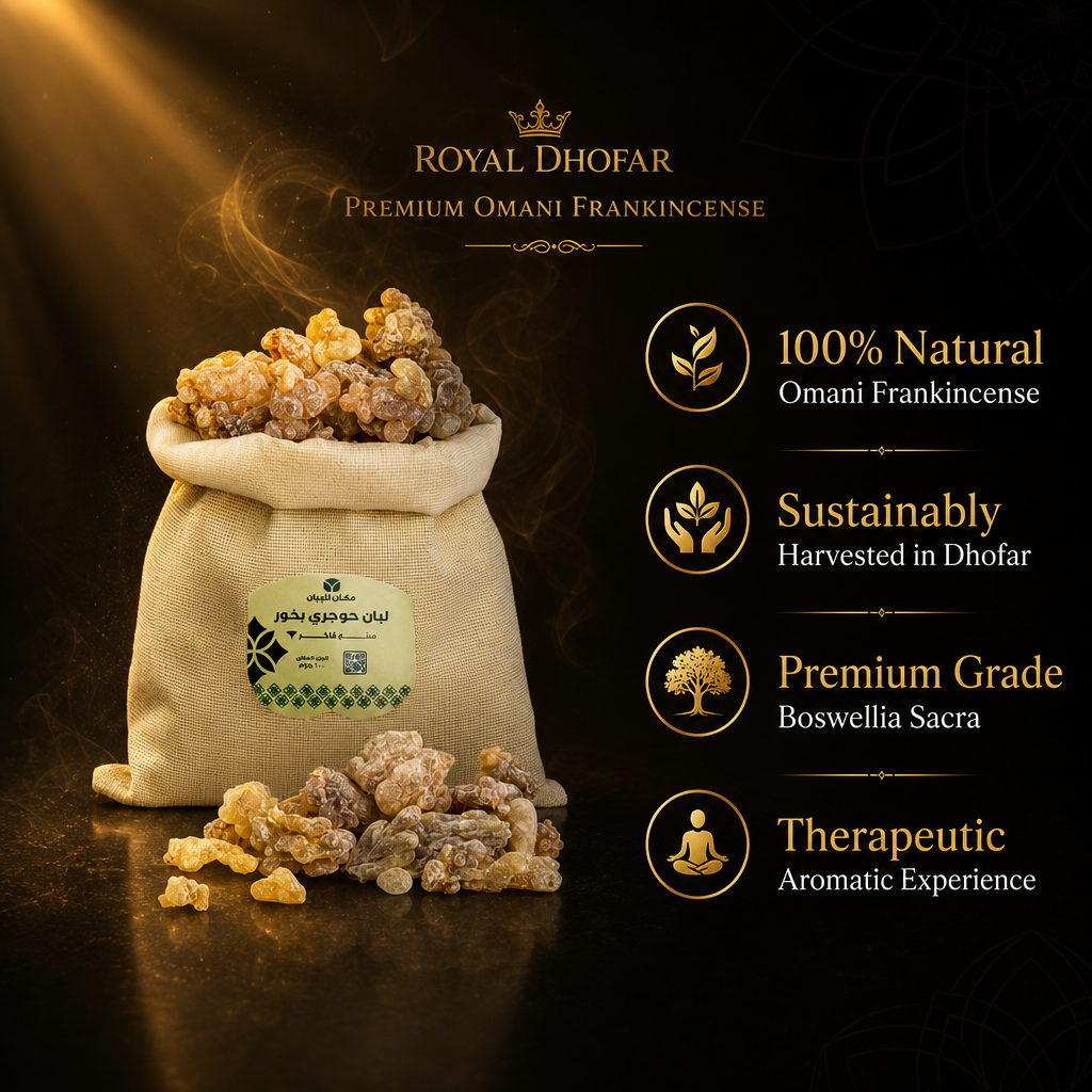 Premium Omani Hojari Frankincense Resin for Incense - 1 Kilogram Bulk Size