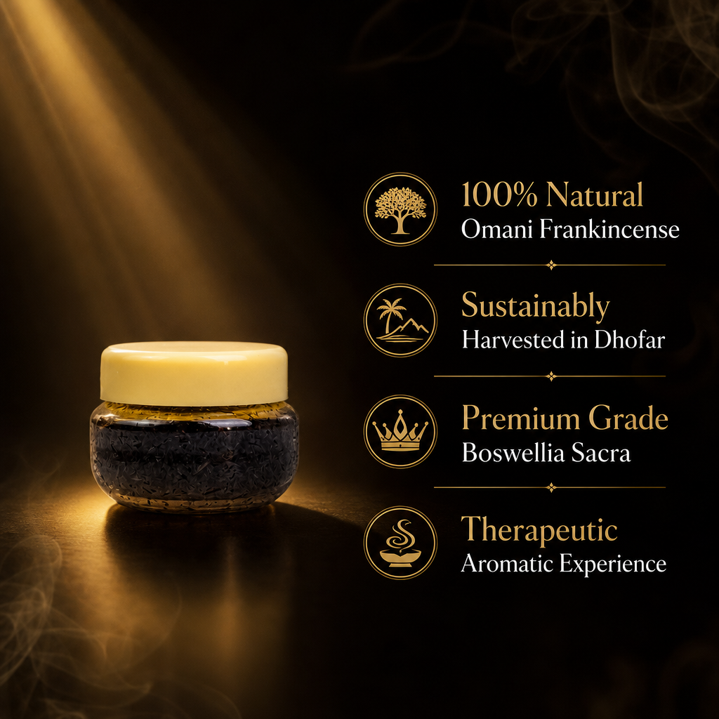 Afrah Celebration Frankincense Sample - Authentic Omani Boswellia