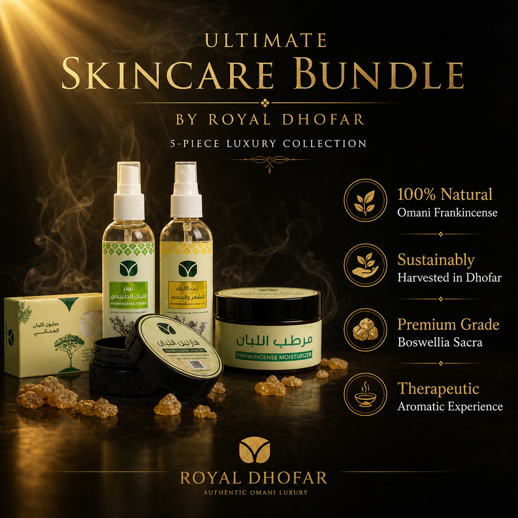 Ultimate Skincare Bundle: Moisturizer + Petroleum Jelly + Toner + Hair Oil + Natural Soap