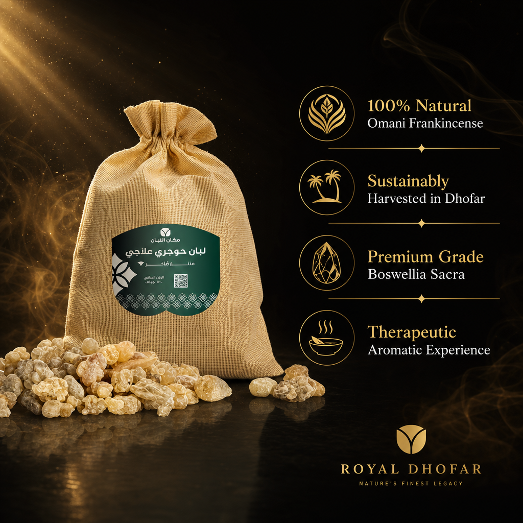 Premium Omani Hojari Frankincense Resin - Edible Grade for Wellness & Beauty (1.1 lbs)