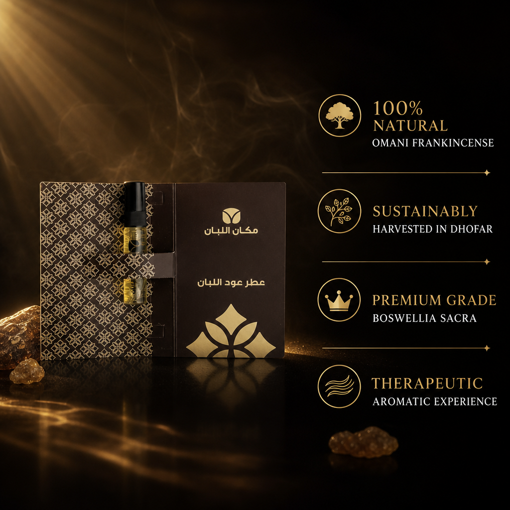 Oud Frankincense Fragrance Tester - Premium Arabian Perfume Sample