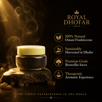 Premium Omani Frankincense Resin Sample - Cold Incense