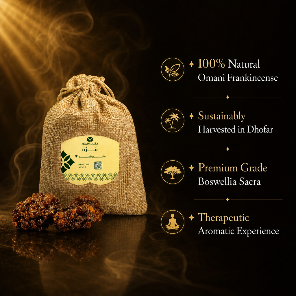 Premium Myrrh Resin - Authentic Arabian Incense (100g)