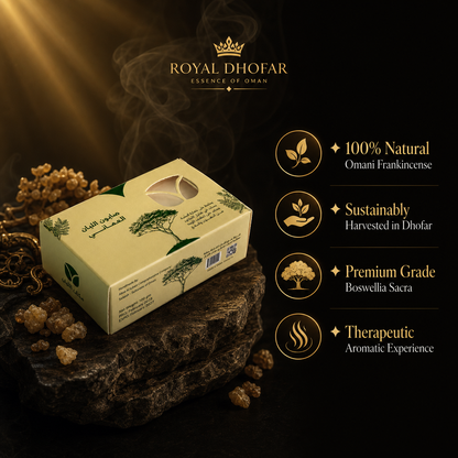 Omani Frankincense Soap - Premium Natural Boswellia Sacra Bar
