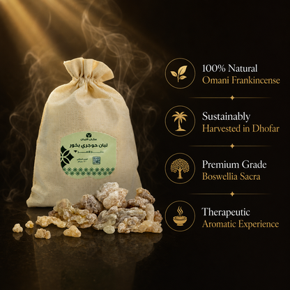 Premium Omani Hojari Frankincense Resin for Incense Burning (1.1 lbs)