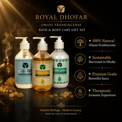 Omani Frankincense Bath & Body Care Gift Set