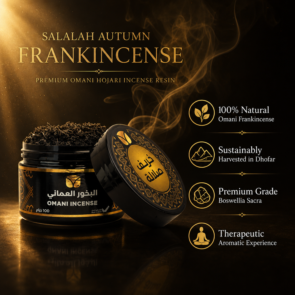 Salalah Autumn Frankincense - Premium Omani Hojari Incense Resin