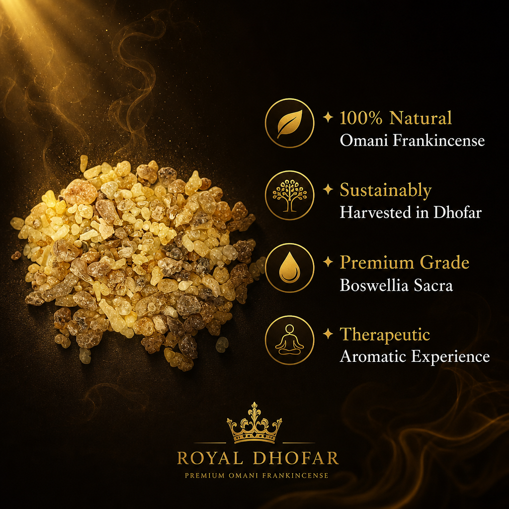 Premium Omani Hojari Frankincense Resin - Small Granules (2.2 lbs)