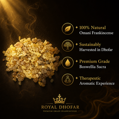 Premium Omani Hojari Frankincense Resin - Small Granules (2.2 lbs)