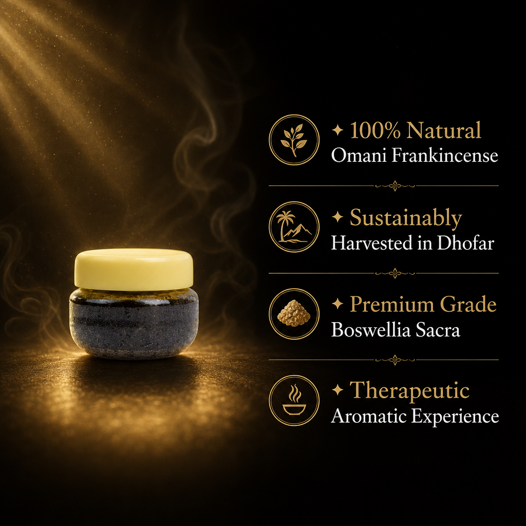 Authentic Omani Frankincense Berry Fragrance Sample