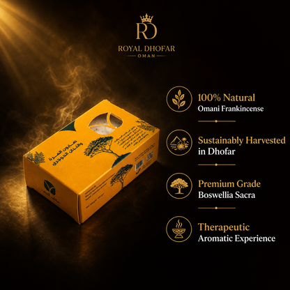 Omani Myrrh & Royal Frankincense Natural Soap Bar