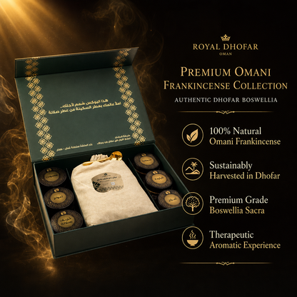 Premium Omani Frankincense Collection - Authentic Dhofar Boswellia