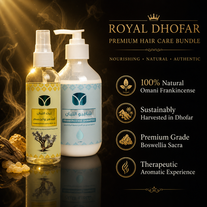 Hair Care Bundle: Natural Shampoo 300ml + Nourishing Hair Oil