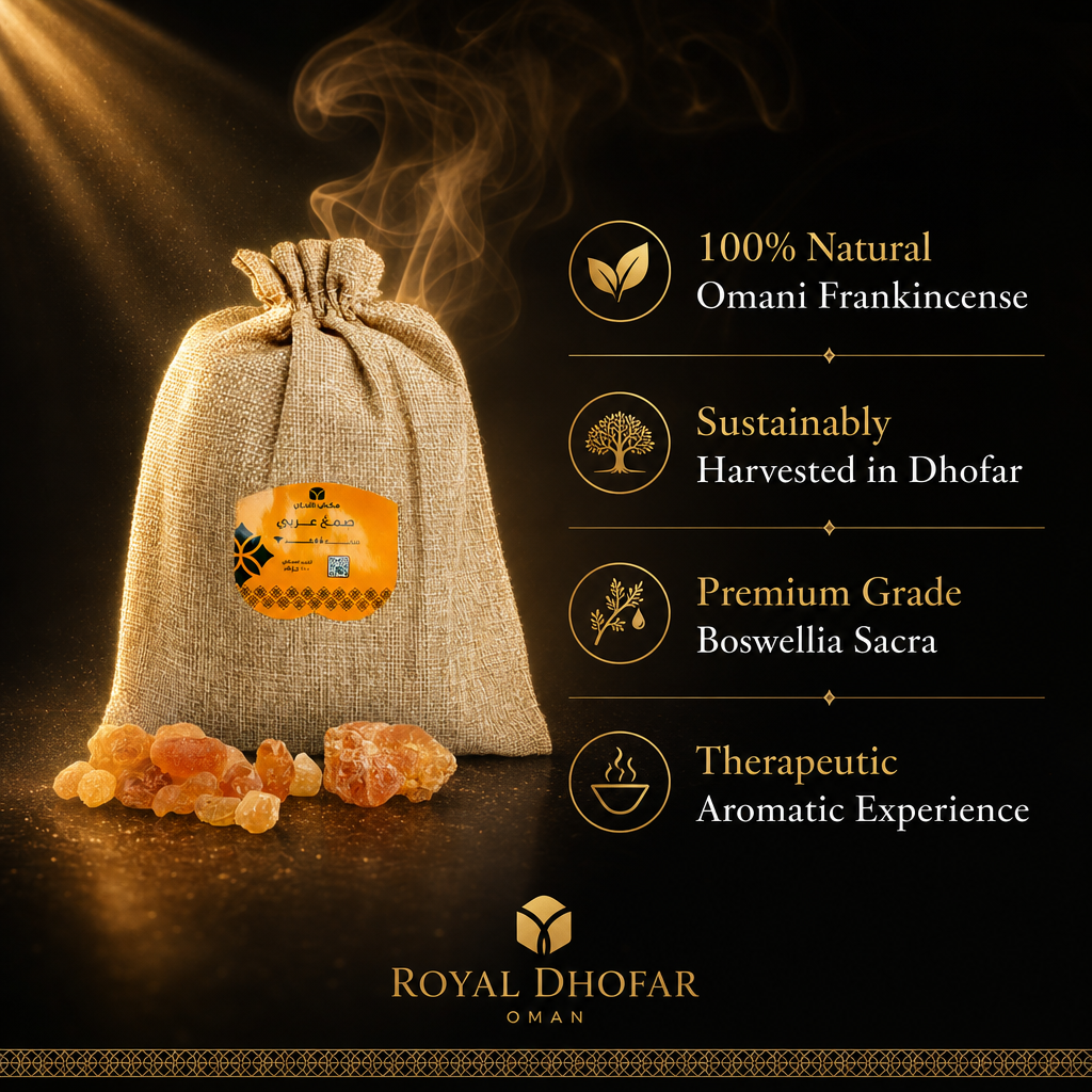 Premium Omani Frankincense Resin - Pure Hojari Grade (1 kg)