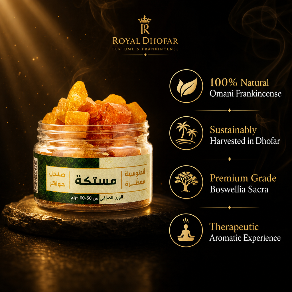 Premium Indonesian Sandalwood Mastic Resin - Jewel Collection