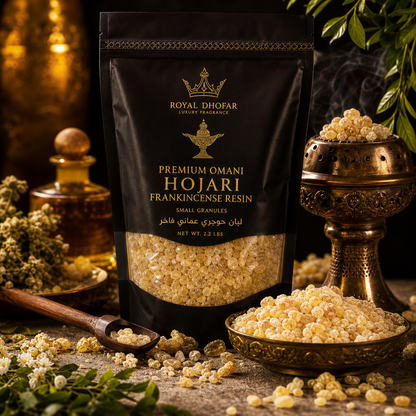 Premium Omani Hojari Frankincense Resin - Small Granules (2.2 lbs)