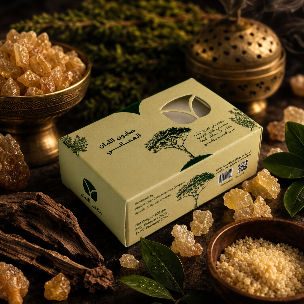 Omani Frankincense Soap - Premium Natural Boswellia Sacra Bar