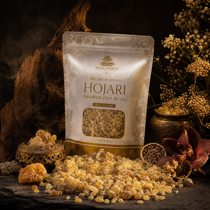 Premium Omani Hojari Frankincense Resin - Small Granules (2.2 lbs)