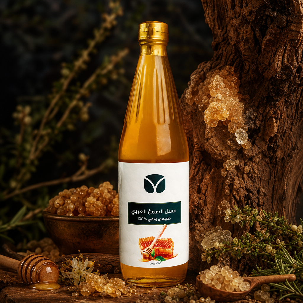 Premium Arabic Gum Honey - Pure Omani Frankincense Infused (1kg)