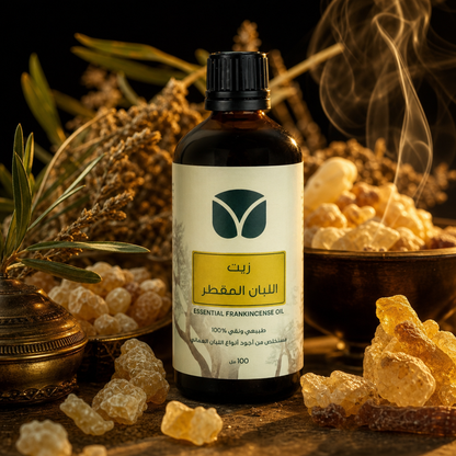 Premium Omani Frankincense Essential Oil - 100ml Pure Distilled Hojari Grade