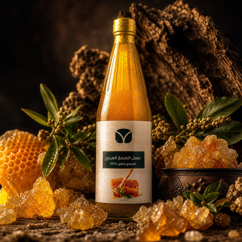 Premium Arabic Gum Honey - Pure Omani Frankincense Infused (1kg)