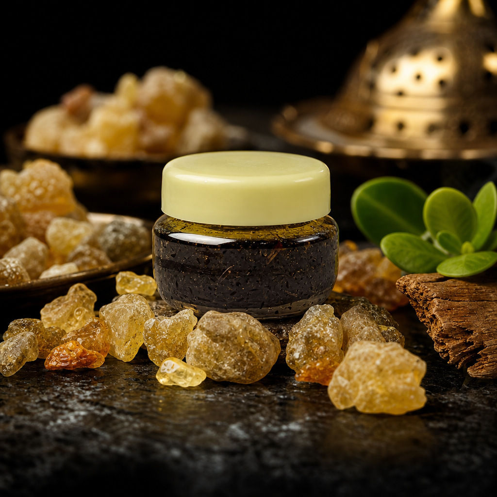 Premium Hojari Frankincense Resin Sample - Authentic Omani Incense