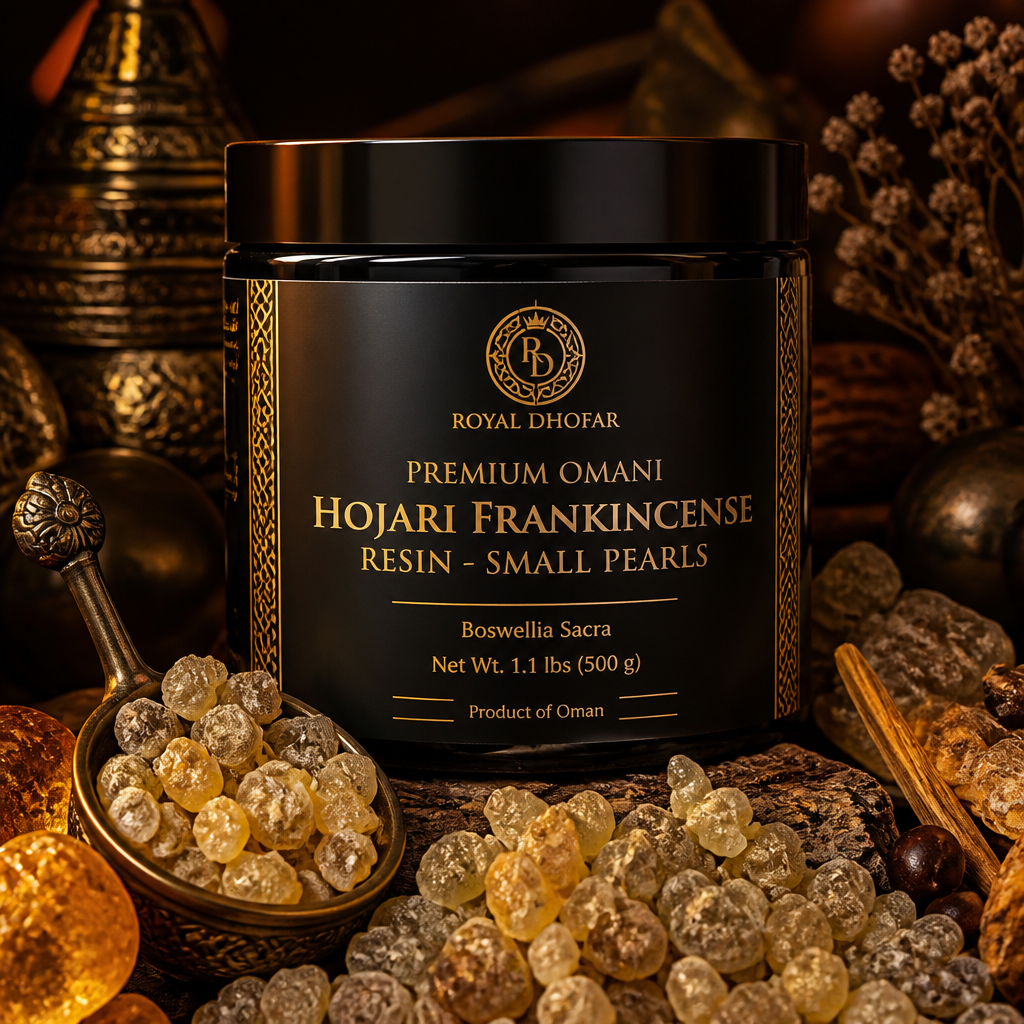 Premium Omani Hojari Frankincense Resin - Small Pearls (1.1 lbs)
