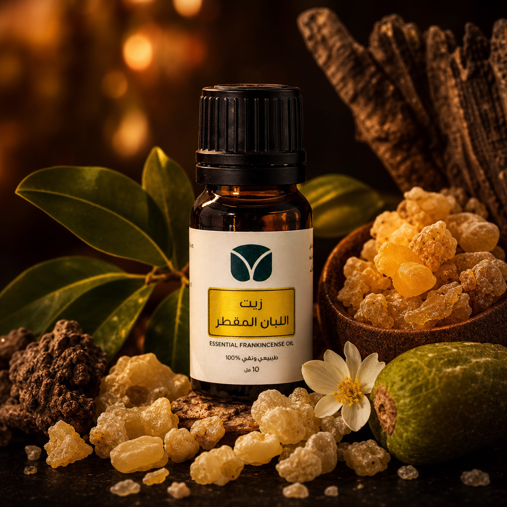 Pure Omani Frankincense Essential Oil - Distilled Boswellia (10ml)