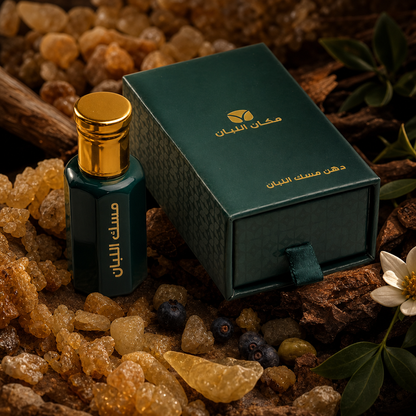 Premium Frankincense Musk Attar Oil - Authentic Arabian Perfume (Tola)