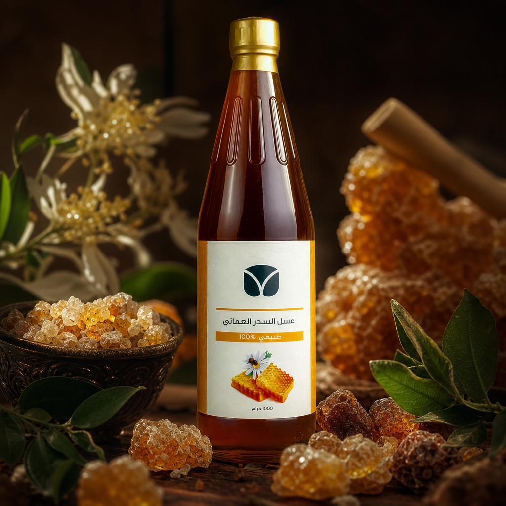 Premium Omani Sidr Honey - Pure Raw Unprocessed (1 kg)